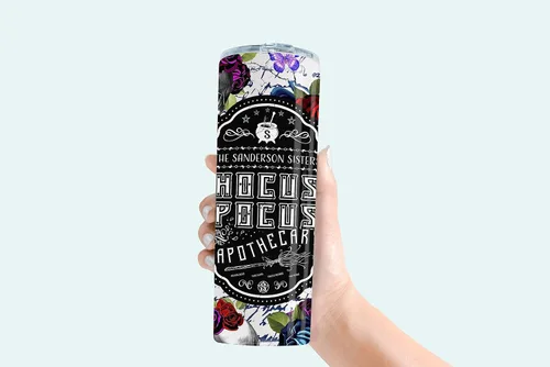 Vista 2 de Vaso de Halloween con tapa y pajita, taza de viaje para café con texto en inglés "Trick Or Treat", taza de viaje para café, bruja fantasma