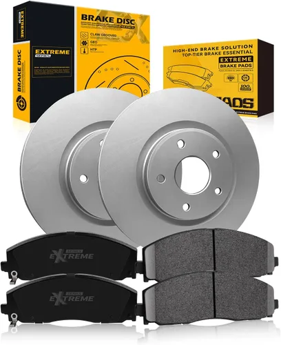 Vista 24 de TOVASTY Kit de freno trasero E-Coated para Honda Civic 2006-2015