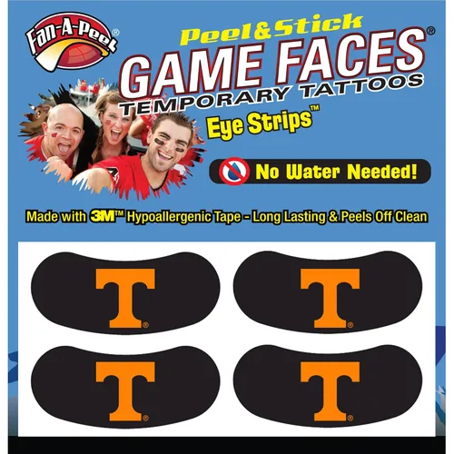 Vista 167 de Fan-A-Peel Tatuajes temporales sin agua del estado de Louisiana, hipoalergénicos, para despegar y pegar, tatuajes temporales impermeables