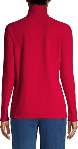 Vista 2 de Lands End Womens Quarter Zip Pullover