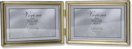 Vista 48 de Lawrence Frames - 11723 Marco de fotos clásico con cuentas, 2.5 x 3.5, dorado