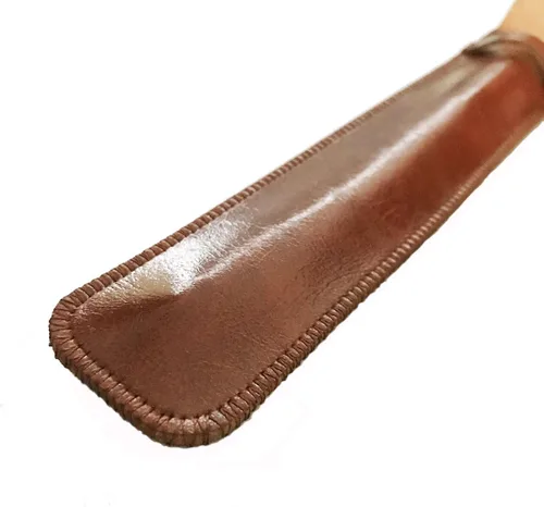 Vista 4 de Daimay Funda de cuero hecha a mano, funda protectora suave para bolígrafo, lápiz capacitivo, color negro y marrón