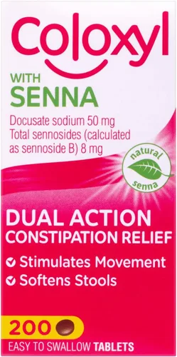 Vista 4 de Coloxyl con Senna Tablets 200