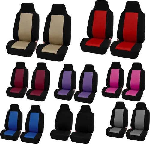 Vista 6 de FH Group Fundas de Asientos de Automóvil de Malla de Aire 3D Juego Delantero – Protectores de Asientos Automotrices de Ajuste Universal, Fundas