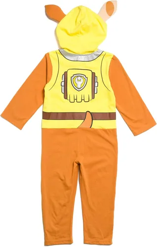 Vista 4 de Paw Patrol Chase Marshall Skye Zuma Rubble - Overol de cosplay con cremallera para bebé a niño grande