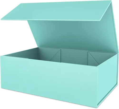 Vista 14 de Caja de regalo negra de 10" x 6" x 3" con tapa de cierre magnético, caja de regalo para regalos, cajas de regalo de dama de honor, caja bonita, caja