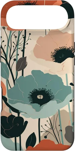 Vista 27 de Minimal Poppy Boho Flower Cute Aesthetic Case for iPhone 17