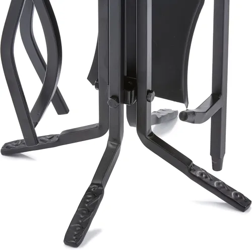 Vista 3 de UniFlame 5 piezas negro rústico mini chimenea herramientas conjunto (F-1126)