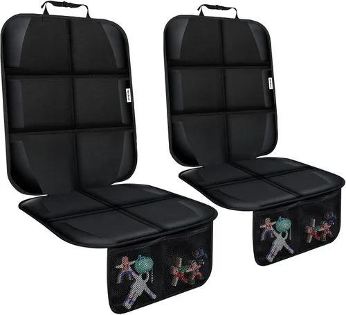 Vista 15 de Meolsaek Protector de asiento de coche para asiento de coche infantil Negro