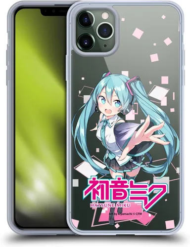 Vista 100 de Head Case Designs Licencia Oficial Hatsune Miku Gráficos Lindos Carcasa de Gel [Protección de Grado Militar] Compatible con Apple iPhone 7