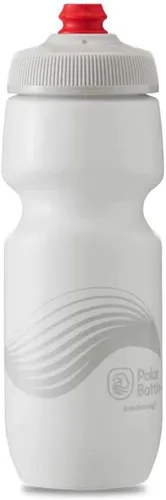 Vista 9 de Polar Bottle Breakaway Single Wall by HydraPak (20oz, 24oz, 30oz) - BPA-Free, Cycling & Sports Squeeze Bottle