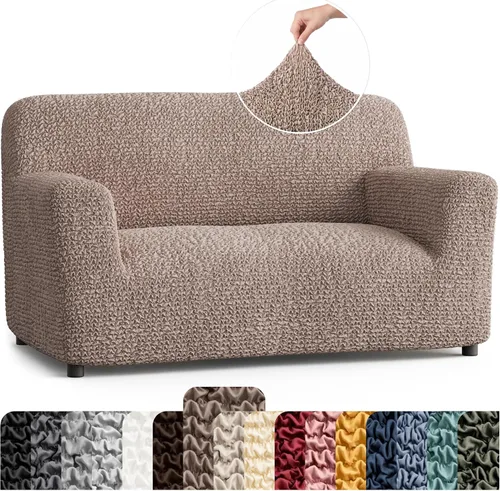 Vista 65 de PAULATO BY GA.I.CO. Funda para Silla - Funda para Sillón - Funda para Sillón - Funda de Tela Suave - Protector de Muebles Elegante de Ajuste Ceniza