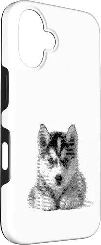 Vista 3 de Cute Siberian Husky for Dog Mom and Paw Parents Case for iPhone 16