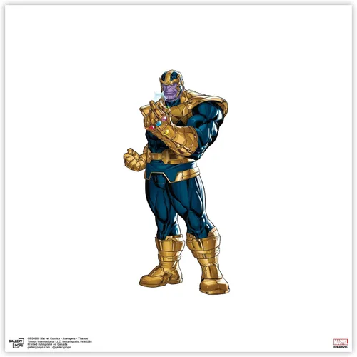 Vista 10 de Trends International Gallery Pops Marvel Comics Avengers - Póster de pared de Thanos, 12 x 12 pulgadas, versión enmarcada en negro