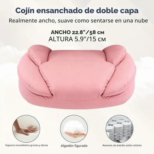 Vista 9 de Sillas de oficina ejecutivas ergonómicas con soporte lumbar ajustable, silla de gestión mecedora de 90-120°, sillas de escritorio giratorias