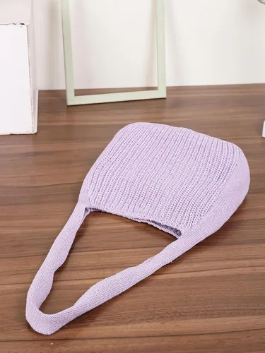 Vista 6 de ENBEI Bolsos de hombro para mujer Bolsos de ganchillo Bolso de punto grande Bolso de mano estético para la escuela lindo Bolsas de mano Bolsa