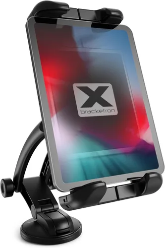 Vista 5 de Bracketron HD (Heavy Duty) Tablet Dock Portátil Dash & Window Clamp Mount - BX1-588-2, Dash+Window