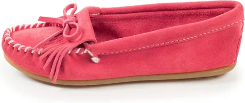 Vista 11 de Mocasín Minnetonka Kilty de gamuza para mujer Tela Arizona
