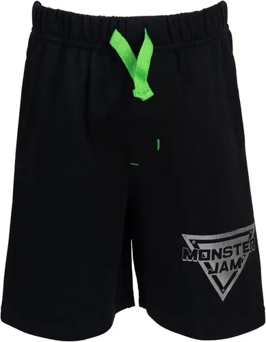 Vista 6 de Monster Jam Conjunto de 3 piezas de camiones camiseta sin mangas, pantalones cortos de rizo francés