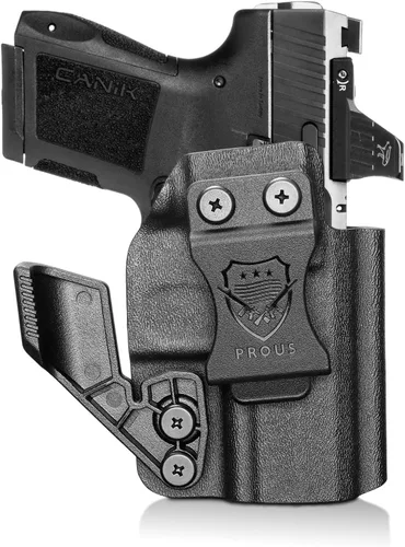 Vista 17 de PROUS Funda Kydex IWB Select para Echelon/Hellcat Pro/Hellcat, S&W Bodyguard 2.0/M&P 9/.40, Glock 17/19/43X MOS, Sig P365/P320 M17 M18, Taurus