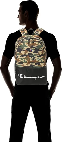 Vista 2 de Champion Mochila Manuscript, Verde, Tamaño único