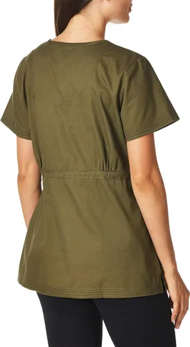 Vista 3 de koi Classic 137 Katelyn Blusa scrub Mock-Wrap, para mujer