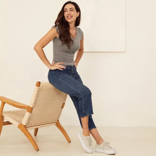 Vista 4 de JABASIC Zapatos deportivos de plataforma transpirables con cordones para mujer
