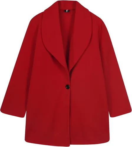 Vista 7 de Gabardina de lana de invierno para mujer, cálida, delgada, larga, abrigo para mujer, moda de otoño 2022