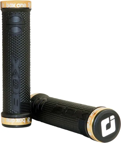 Vista 4 de Box Empuñaduras de manillar de bicicleta con bloqueo para bicicleta cómodos puños de manillar de bicicleta para BMX