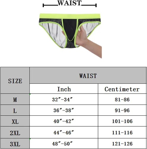 Vista 7 de ZONBAILON Calzoncillos para hombre de doble bolsa de seda de hielo transparente ultrafina que absorbe el sudor