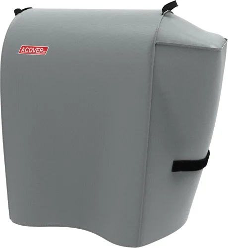 Vista 2 de Expert Grill, cubierta para parrilla de pellets de 28 pulgadas, gris claro