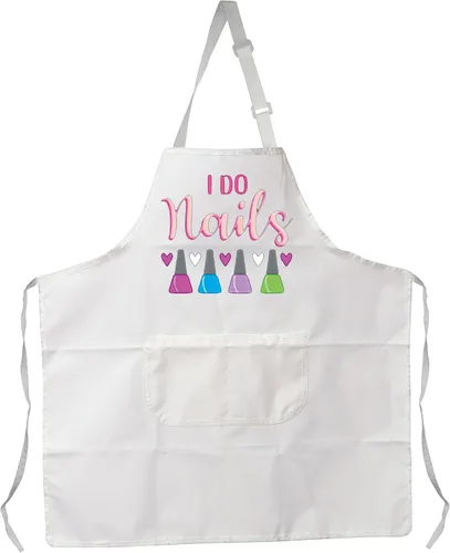 Vista 6 de VAMSII Delantal de estilista Nails con bolsillo - Delantal de cosmetología regalos