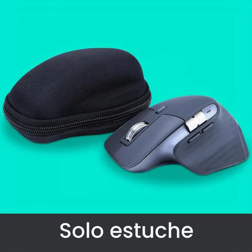 Vista 4 de Funda de almacenamiento Lebakort compatible con mouse Logitech MX Master 4 / MX Master 3S / MX Master 3 / MX Master 2S Advanced
