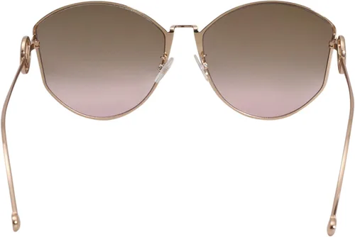 Vista 4 de Gafas de sol Fendi FF 0335 FS 0DDB Gold Copper M2 Brown Pink Gradient