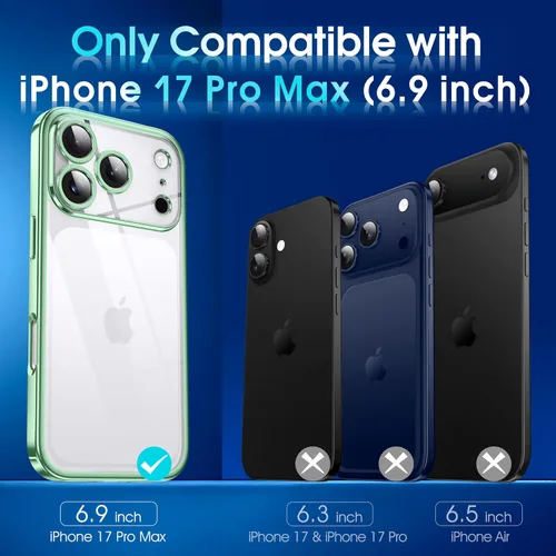 Vista 872 de Supdeal Funda cristalina transparente para iPhone 11, [No se amarillea] [Protección de la cámara] [Probado contra caídas de grado militar] Funda