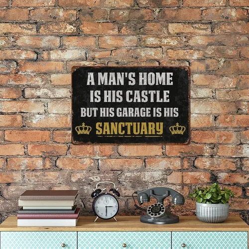 Vista 7 de Duct Tape It Can't Fix Stupid But It Can Muffle The Sound Retro Aluminum Metal Signs Wall Decoration 8X12 Inches for Kitchen Bar Room Bedroom