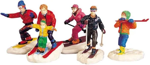 Vista 2 de Lemax - Juego de 5 figuras divertidas de invierno