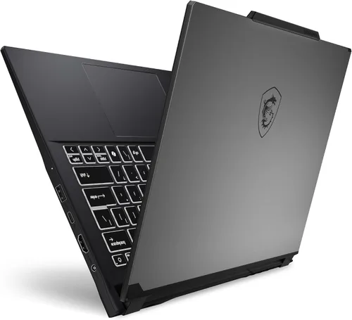 Vista 4 de MSI Creator M14 A13V A13VF-081US 14" 2.8K Laptop, Intel Core i7-13620H 2.4GHz, 32GB RAM, 2TB SSD, NVIDIA GeForce RTX 4060 8GB, Windows 11 Home, gris
