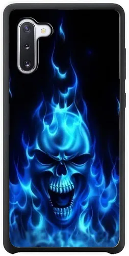 Vista 5 de Funda VUTTOO para Samsung Galaxy Note 20 Ultra - Cross Religious Christian Blue Purple Galaxy Christian Cross Pattern Phone Case Soft TPU