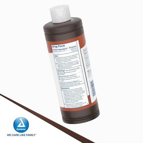 Vista 7 de Dynarex Solución exfoliante de povidona-yodo, solución antiséptica para piel y mucosa, ideal para la preparación del sitio quirúrgico, contiene