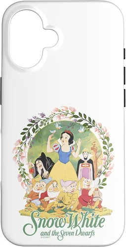 Vista 72 de Disney Blancanieves & The Seven Dwarfs Floral Portrait Case para iPhone 17