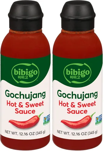 Vista 10 de BIBIGO salsa barbacoa coreana, frasco de 16.9 onzas.