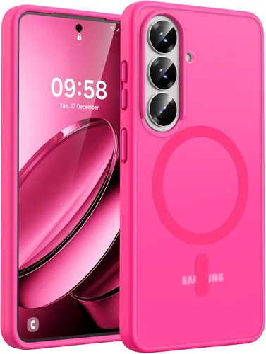 Vista 62 de TOCOL Funda para iPhone 17e, compatible con Magsafe, protección militar contra caídas, delgada, translúcida, mate, a prueba de golpes, para iPhone