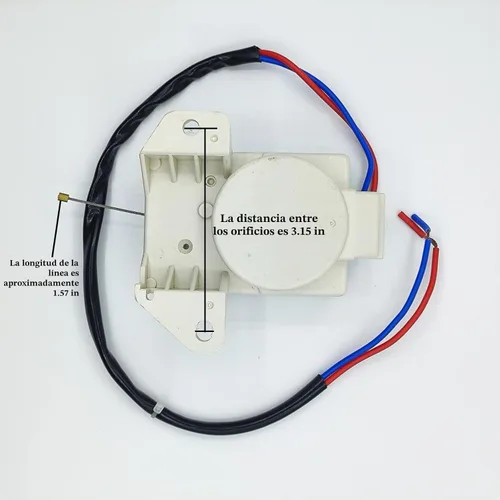 Vista 2 de Piezas de lavadora XPQ-6C2 Tractor de lavadora compatible con motor de drenaje automático Haier XPQ-6C2 Recambios para electrodomésticos Motor