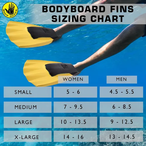 Vista 7 de Body Glove Aletas de natación Cómodas aletas de silicona para hombres y mujeres Aletas de natación para empuje y rendimiento Pantalones cortos
