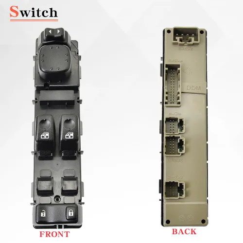 Vista 4 de 15883318 Interruptor de control de ventana del lado del conductor Compatible con 2003-2006 Chevrolet Silverado 1500 2500 3500, 03-06 GMC Yukon