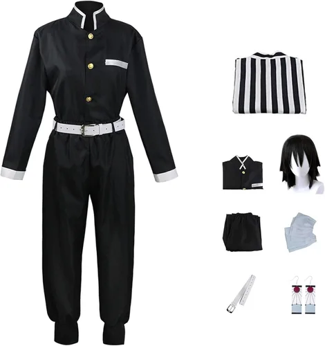 Vista 10 de UZAIN Disfraz de cosplay de anime, kimonos, uniforme de Halloween Traje-2