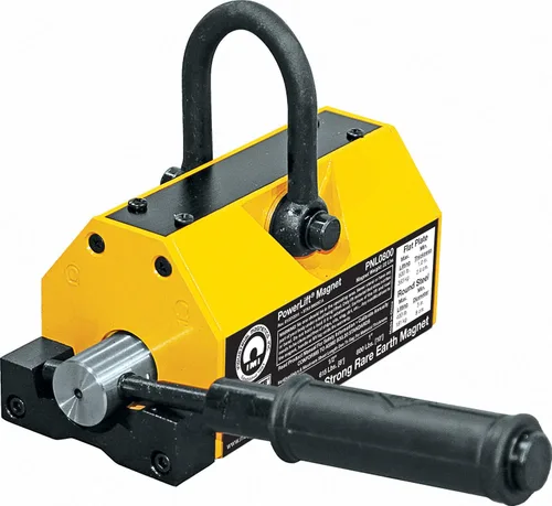 Vista 6 de Imán AL1200 AdvantageLift de Mag-Mate, elevación magnética permanente con encendido/apagado, imán de tierras raras, previene la liberación