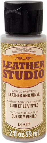 Vista 7 de Leather Studio 71411 pintura para piel de color blanco, 2 onzas