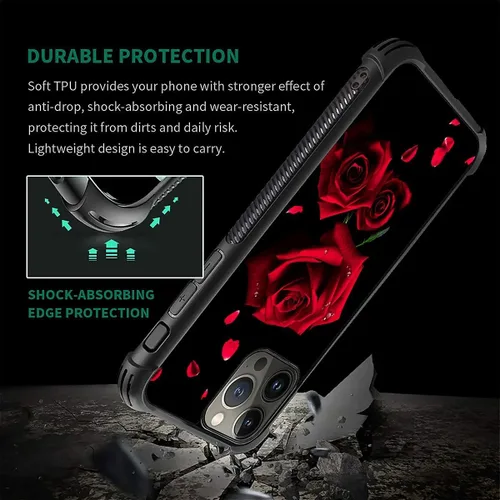 Vista 458 de Funda compatible con iPhone 8, a prueba de golpes, antiarañazos, bandera de ciervos de cola blanca de grano de madera estadounidense